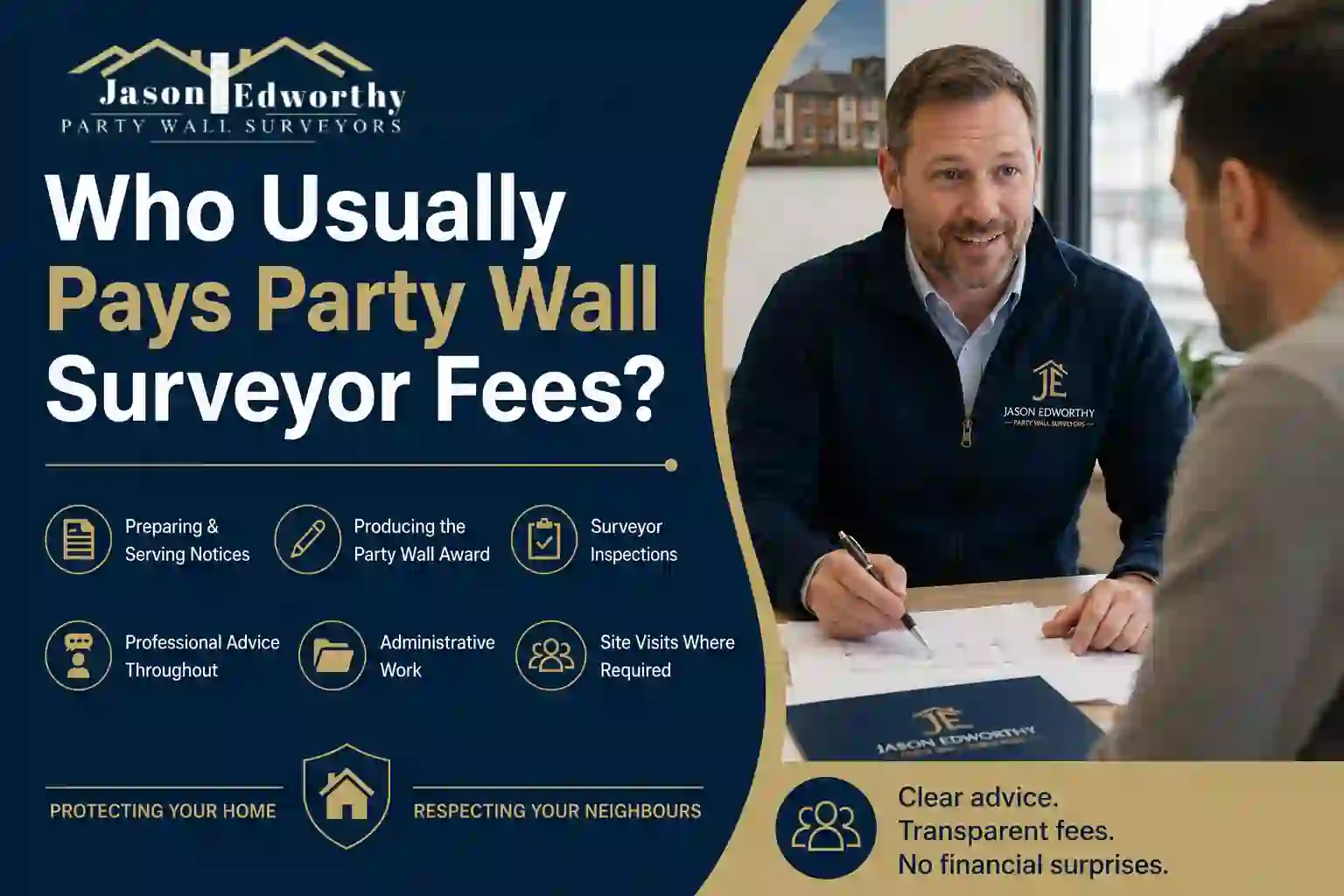 Who Usually Pays Party Wall Surveyor Fees Totton?